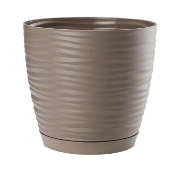 Цветочный горшок Sahara mini-13 1 л Латте (443546)