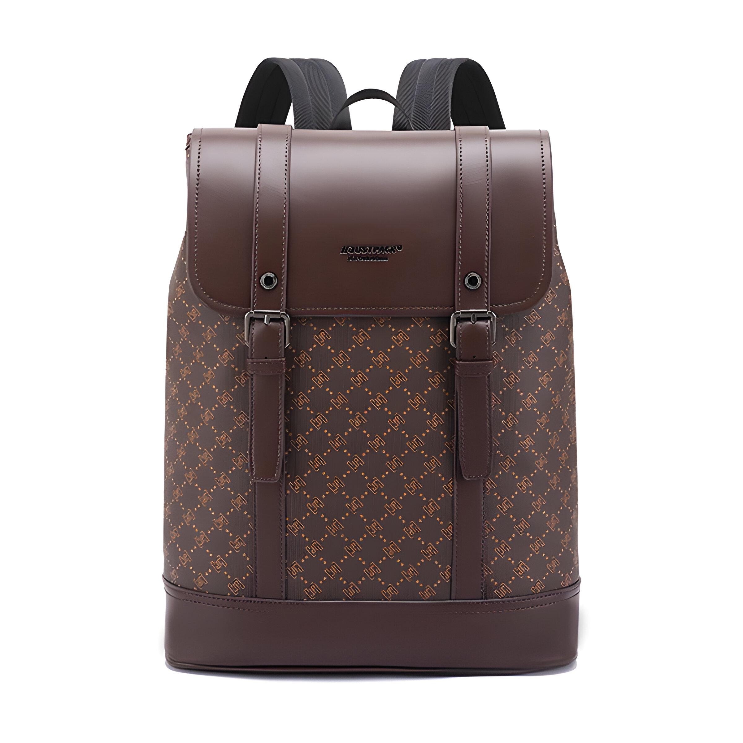 Рюкзак Justpack жіночий 29х43х13 см Коричневий (JP60) - фото 1 Рюкзак Justpack жіночий 29х43х13 см Коричневий (JP60) - фото 1