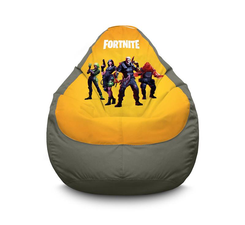 Кресло мешок iPuff Fortnite Deathstroke Оксфорд XXL 90х125 см Серый Кресло мешок iPuff Fortnite Deathstroke Оксфорд XXL 90х125 см Серый