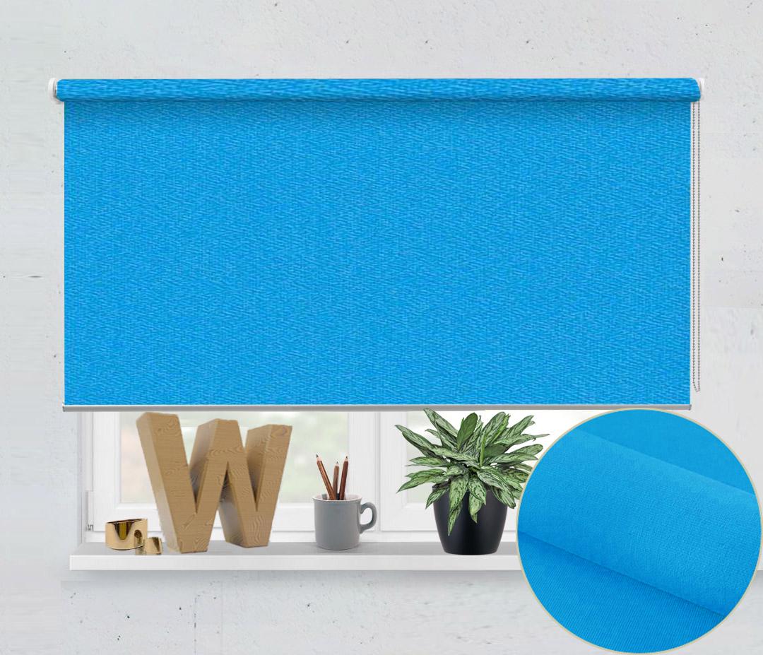 Ролета тканинна Besta Wenster Перла 1817 80х205 см Блакитний (АБВЙ53119974)