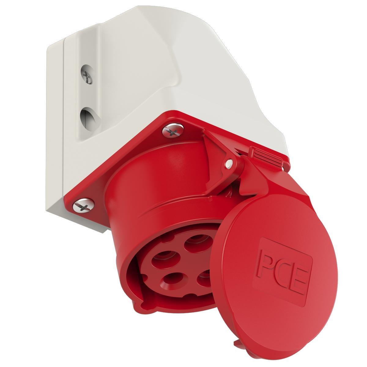 Силова розетка настінна PCE 3P+N+E IP44 16A 400V (115-6k)