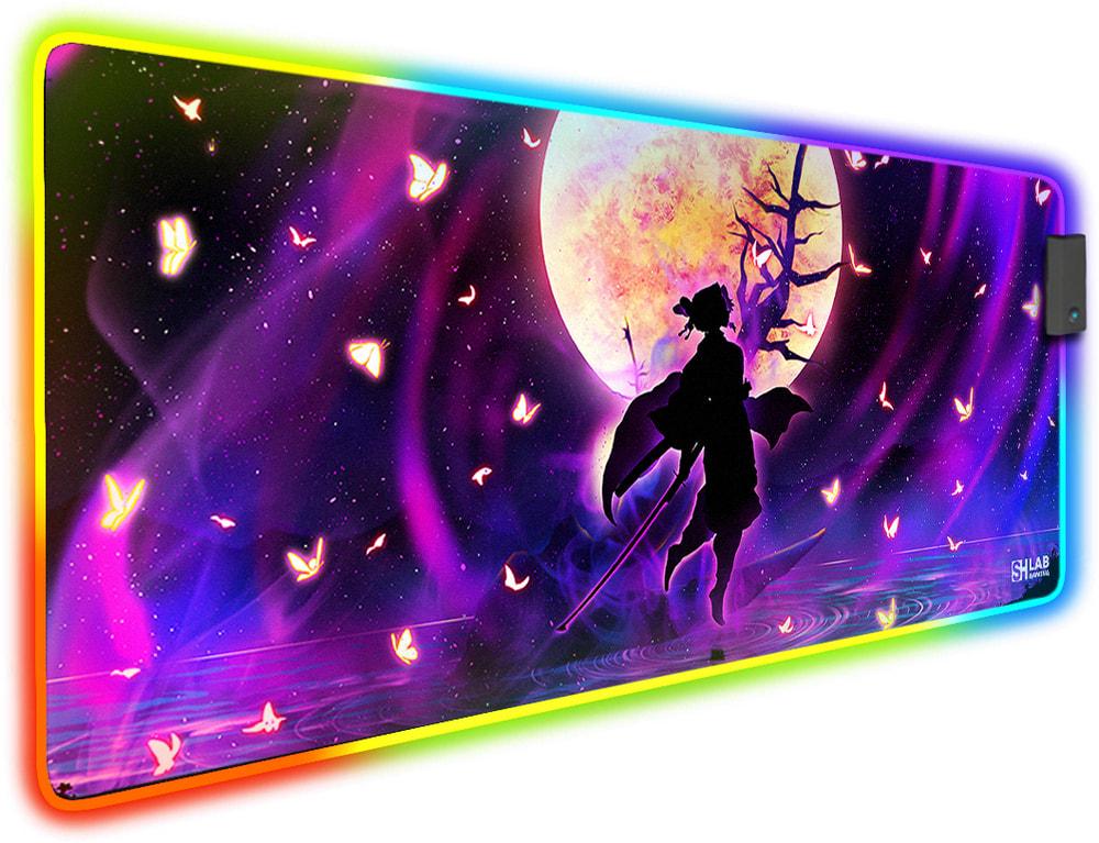 Килимок для миші з підсвічуванням SHLab Spectra Shinobu Kochou 70x30 см (33615) Килимок для миші з підсвічуванням SHLab Spectra Shinobu Kochou 70x30 см (33615)