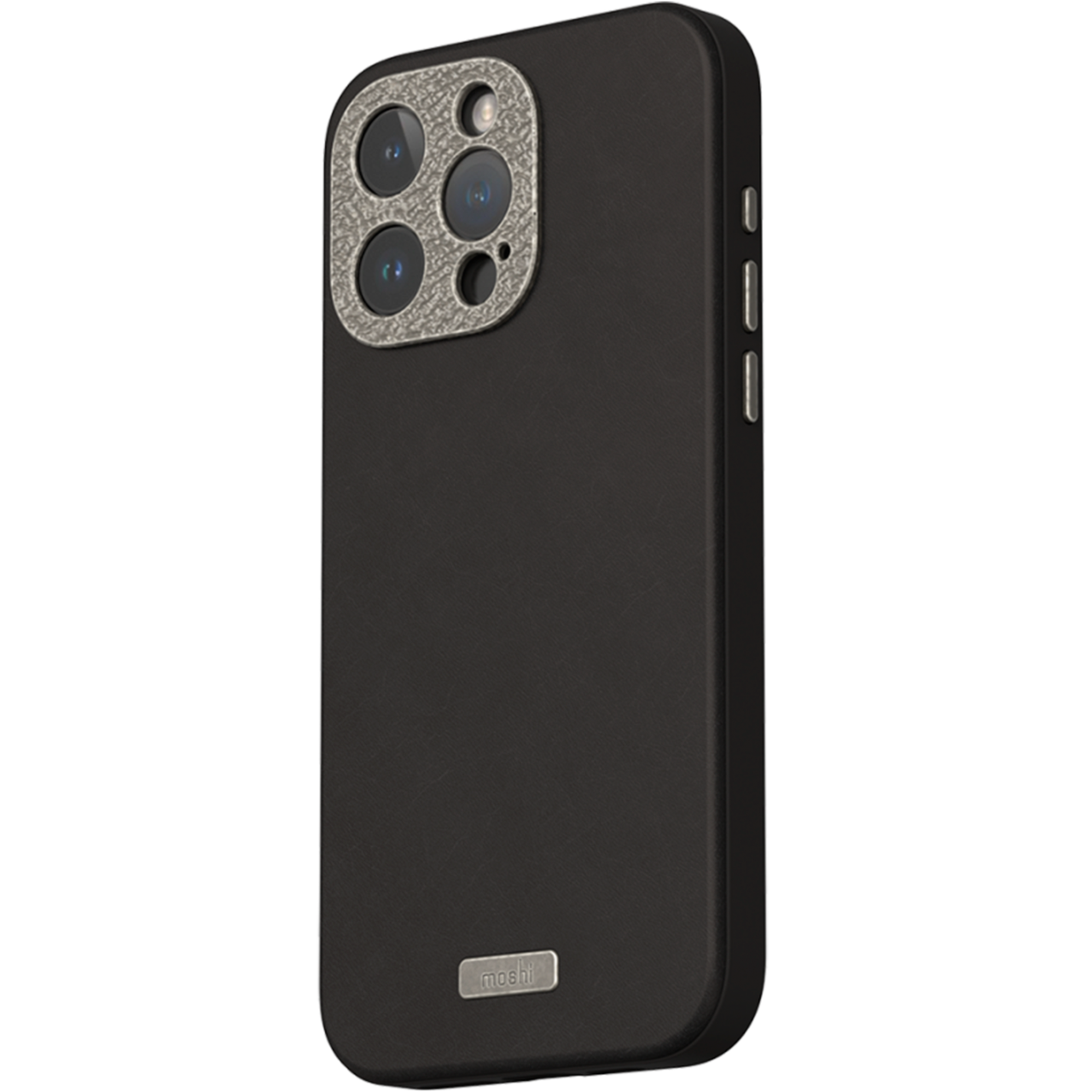 Чохол накладка Moshi Napa Slim Hardshell Case with MagSafe for iPhone 15 Pro Max Midnight Black (99MO231104) - фото 2