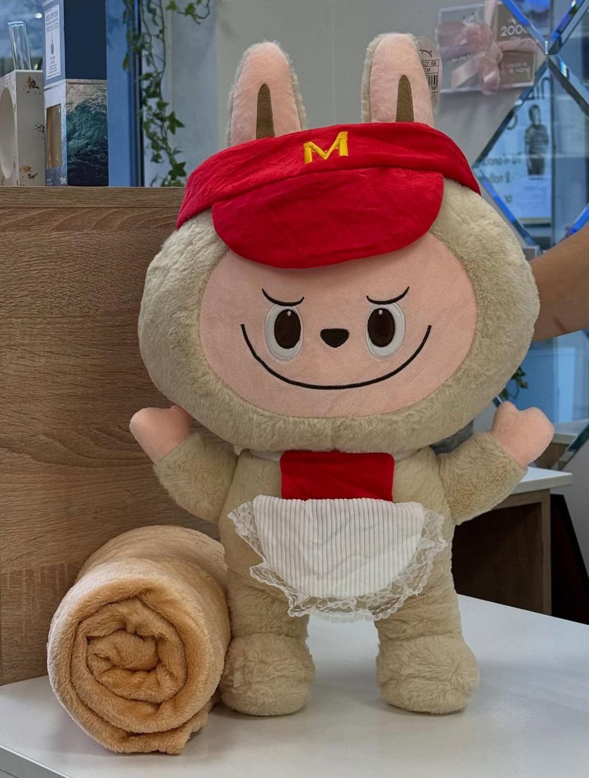 Мягкая игрушка-подушка La bubu с пледом 110х160 см (28020152) Мягкая игрушка-подушка La bubu с пледом 110х160 см (28020152)