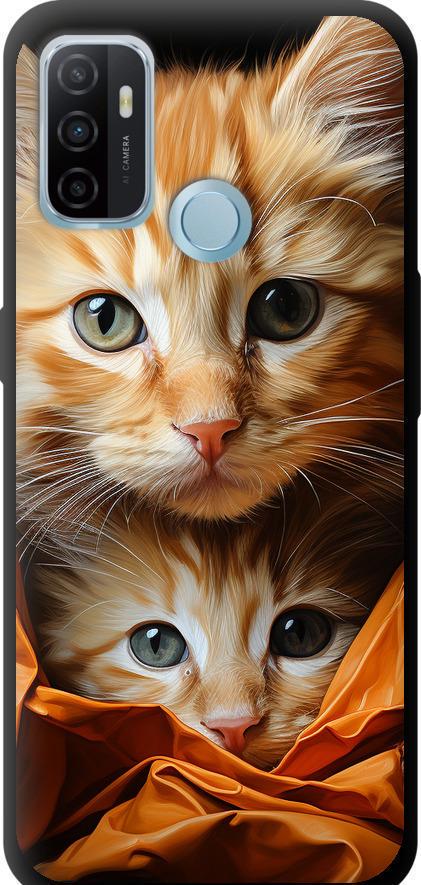 Чехол на Oppo A53 Котики 2 (5664b-568-42517)