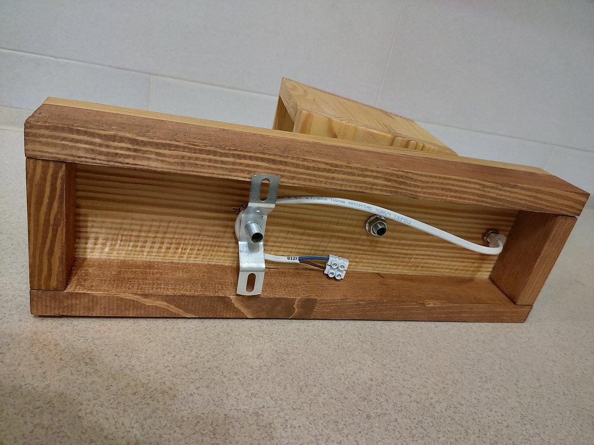 Светильник бра Лофт из дерева (2089080750) - фото 9 Светильник бра Лофт из дерева (2089080750) - фото 9