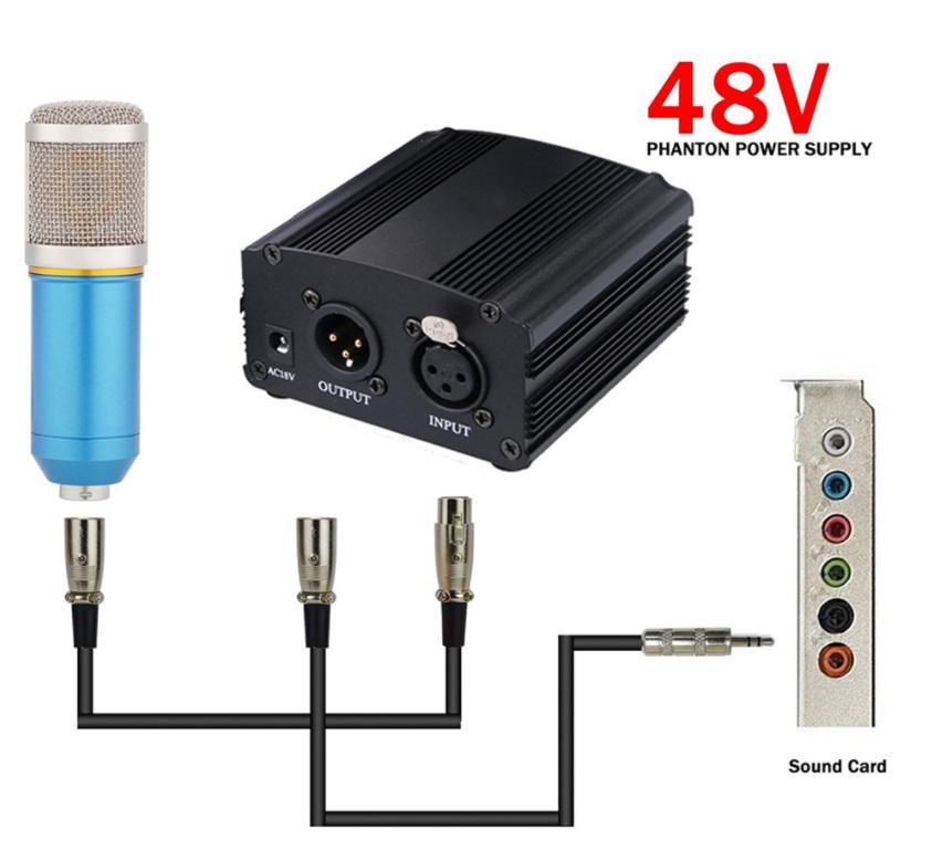 Фантомное питание Green Audio 48V для конденсаторного микрофона - фото 3