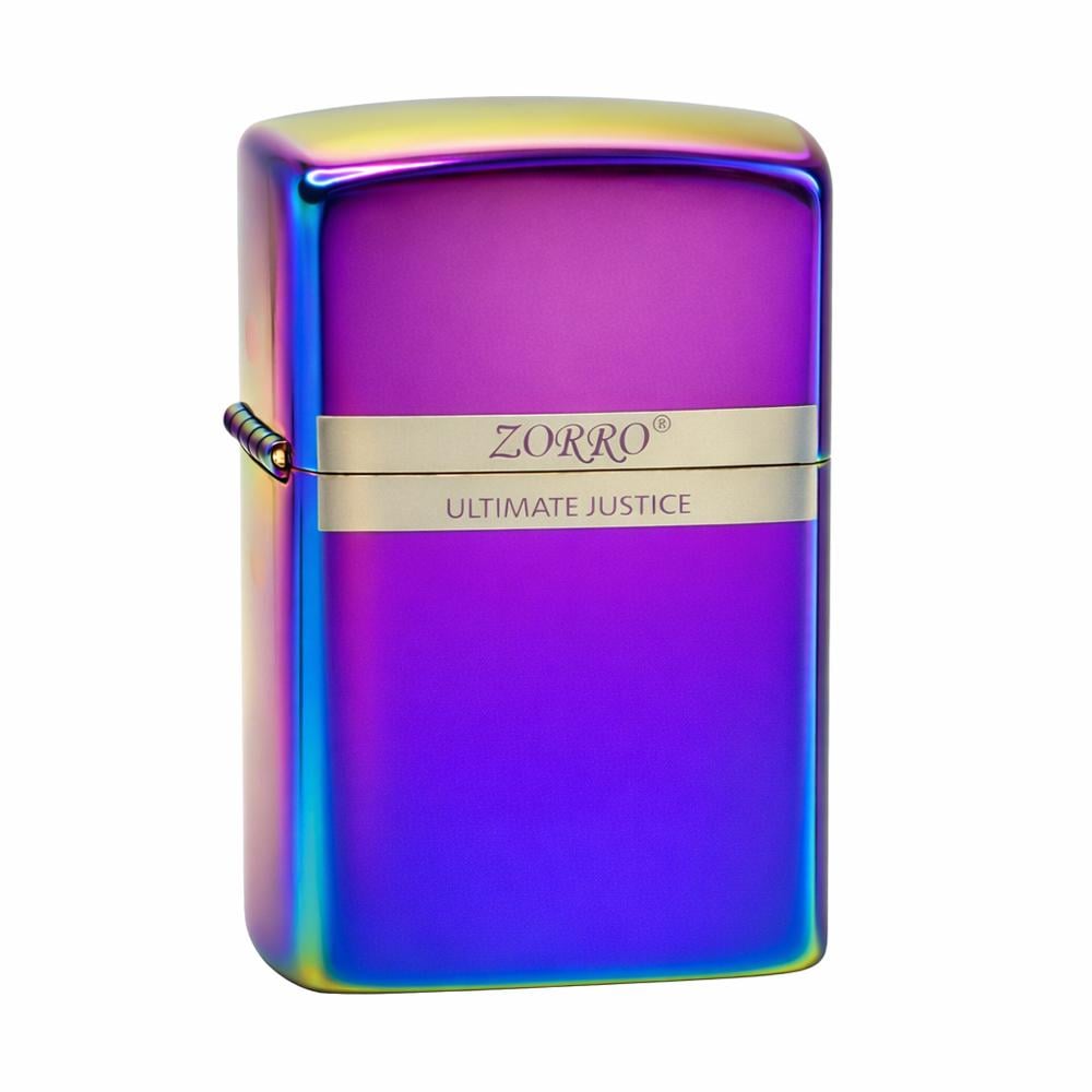 Зажигалка бензиновая Zorro Ultimate Justice Rainbow (ЗК-163)