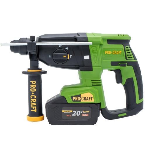 Перфоратор акумуляторний ProCraft PHA40 кейс 2 АКБ та ЗП - фото 7