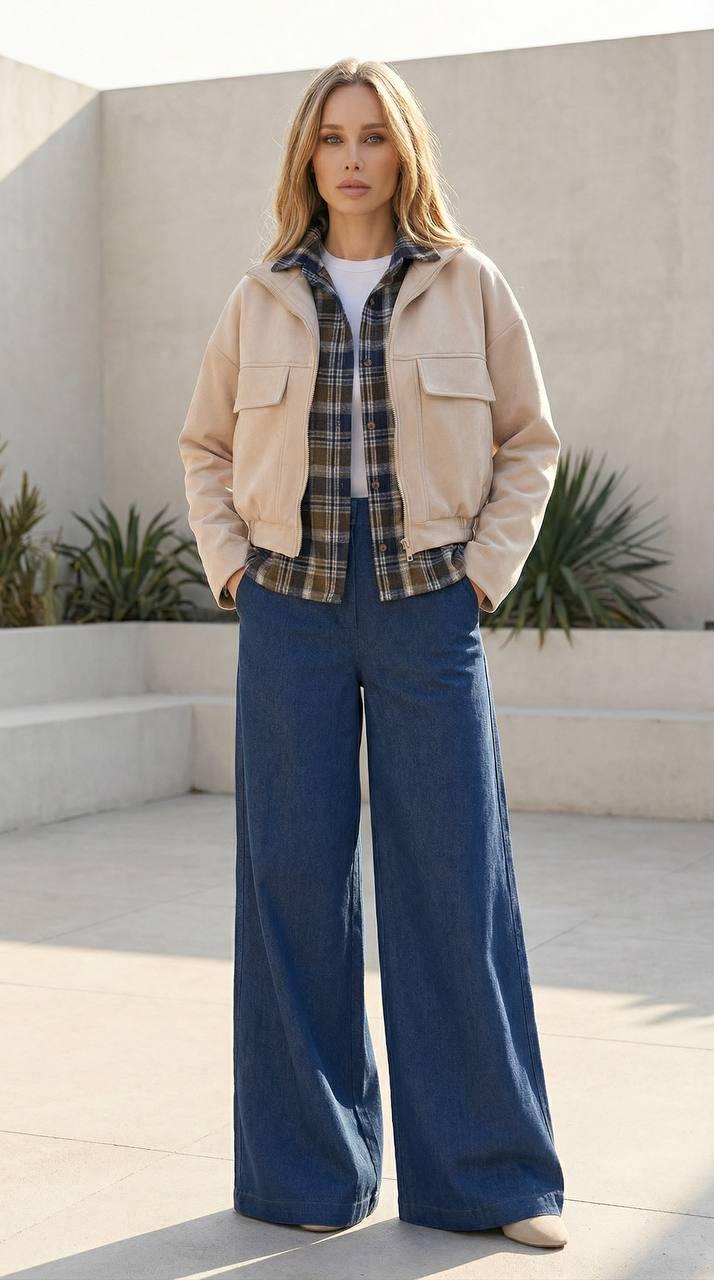 Бомбер женский замшевый Seventeen XXL-3XL Бежевый