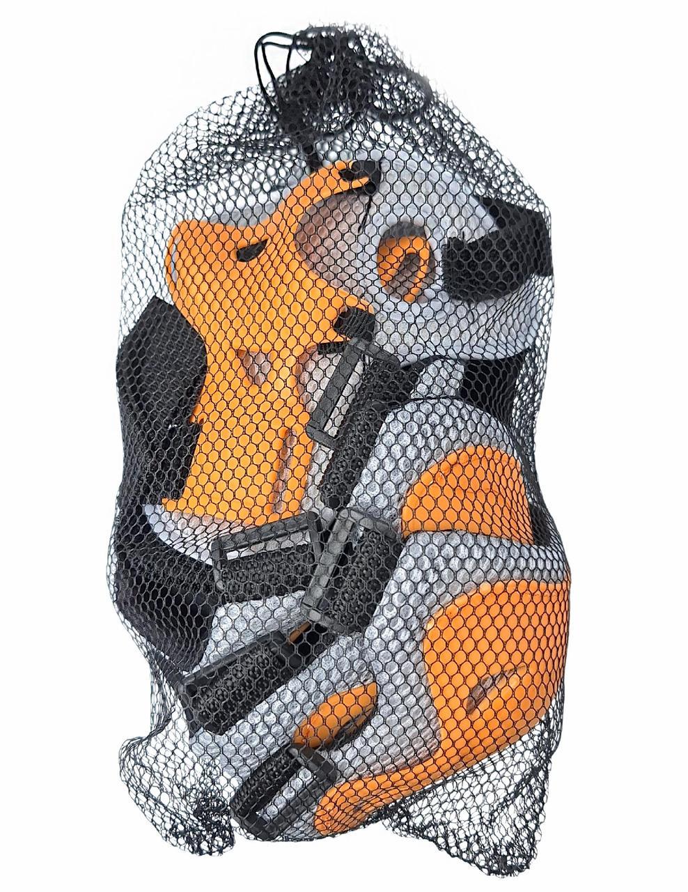 Комплект дитячий шолом та захист Yongkang GB24429-2009 S Динозавр р. 5-9 Жовтогарячий (G0001138) - фото 9 Комплект дитячий шолом та захист Yongkang GB24429-2009 S Динозавр р. 5-9 Жовтогарячий (G0001138) - фото 9