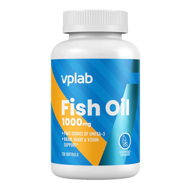 Жир рыбий VPLab Fish Oil 1000 mg 120 капс. (22616-01)