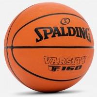 Мяч баскетбольный Spalding Varsity TF-150 FIBA Уни р. 7 Оранжвевый (84421Z) - фото 2