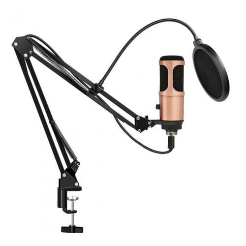 Микрофон студийный проводной UKC-M900USB (2943) Микрофон студийный проводной UKC-M900USB (2943)