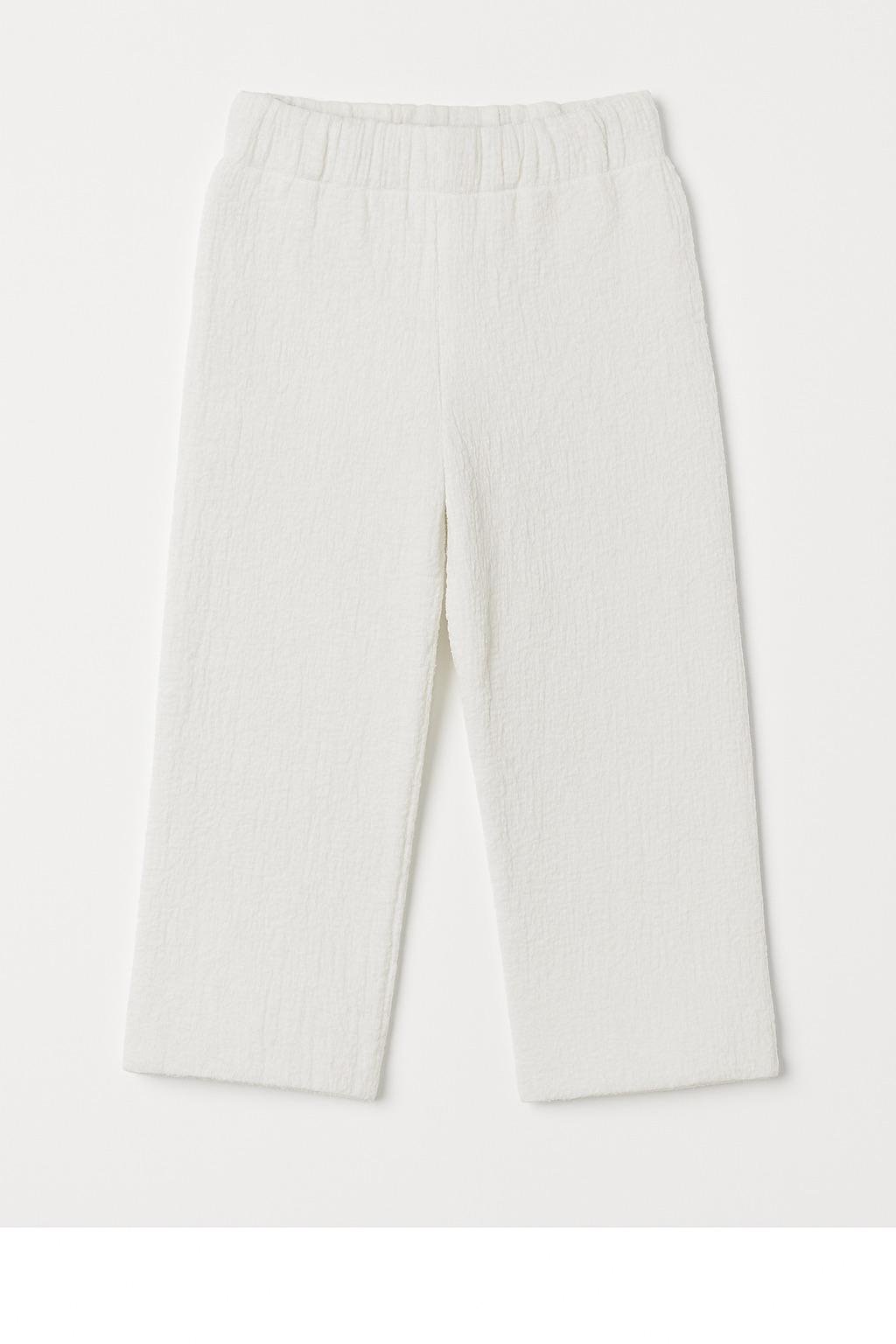 Штаны детские H&M 27438 134 см Белый (2111109411562)