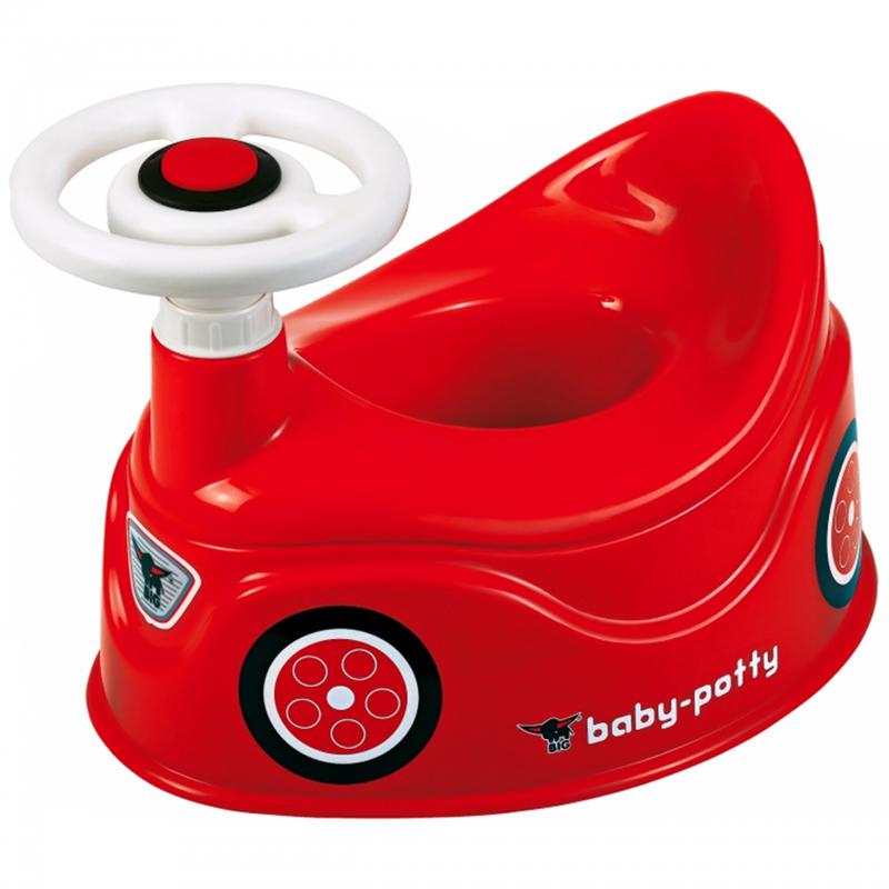 Горшок интерактивный BIG Potty New Bobby Car с рулем и сигналом (56801)