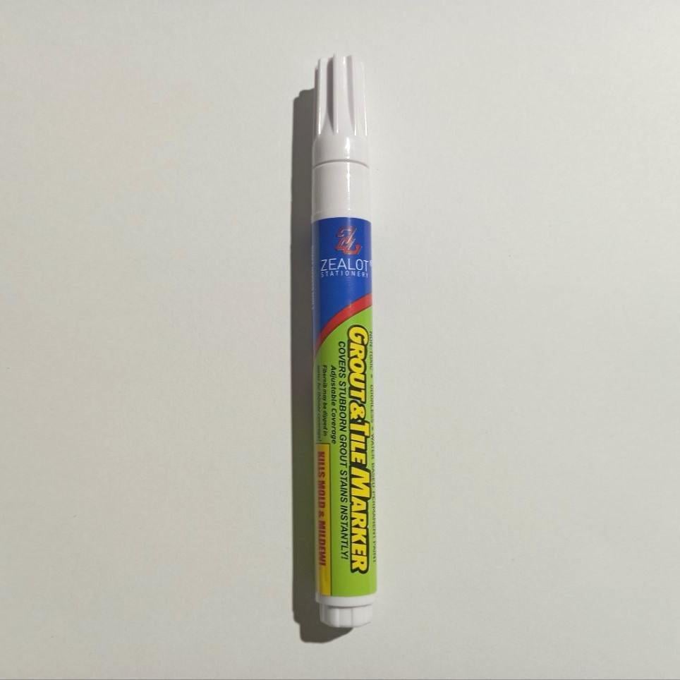 Маркер Grout-Aide для восстановления швов плитки и удаление грибка на кухне/ванной Белый - фото 5