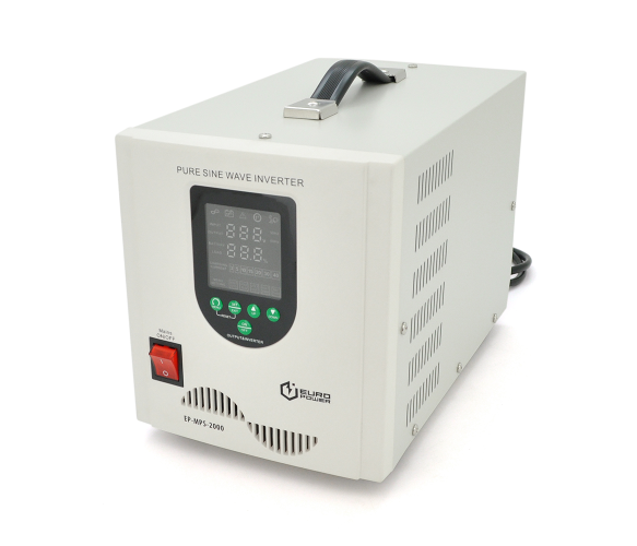 Джерело безперебійного живлення Europower EP-MPS-2000/12 2xSCHUKO 1200 Вт 30 A лінійно-інтерактивний з чистою синусоїдою (625913)