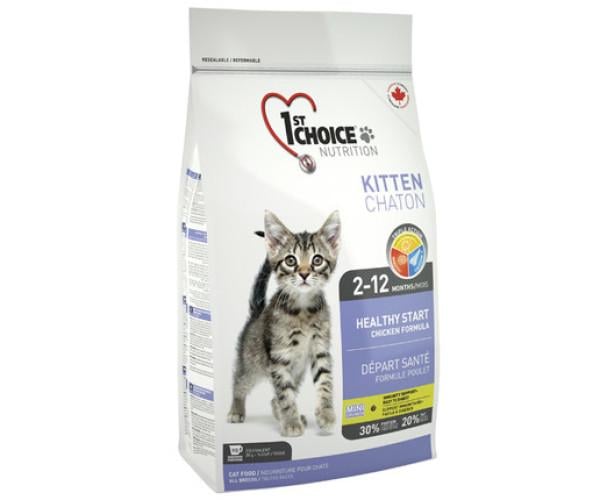 Корм сухой для котят 1st Choice Kitten с курицей 10 кг (34863)