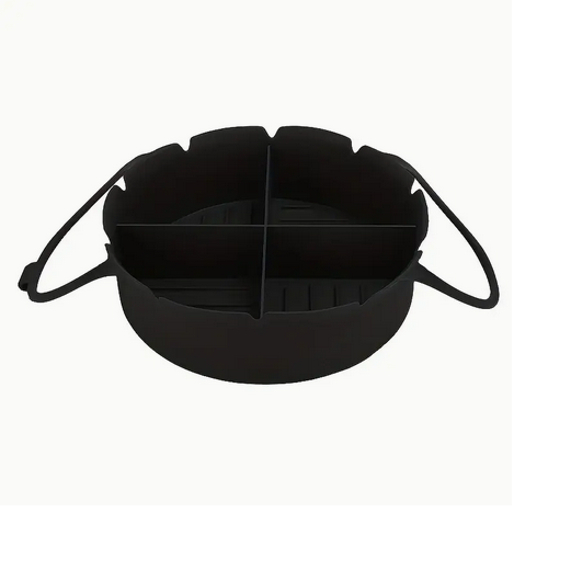 Форма силиконовая вкладыш раздельна для аэрогрилей и аэрофритюрниц Черный (HH-4 )