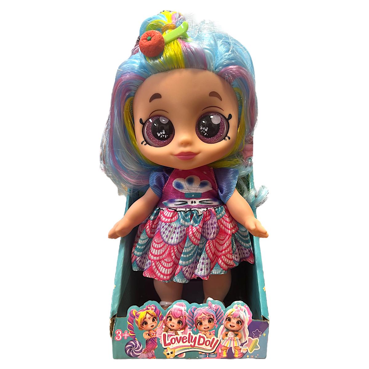 Кукла с большими глазами LovellyDoll 211 A2 в коробке (113931)