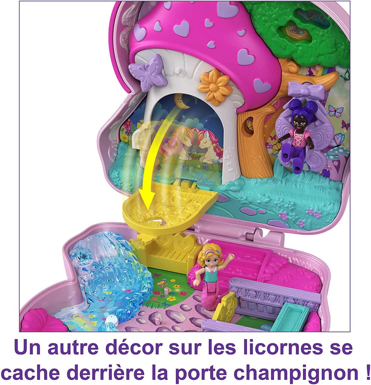 Ігровий набір Polly Pocket Sushi Shop Лесной Домик (HCG20) - фото 4