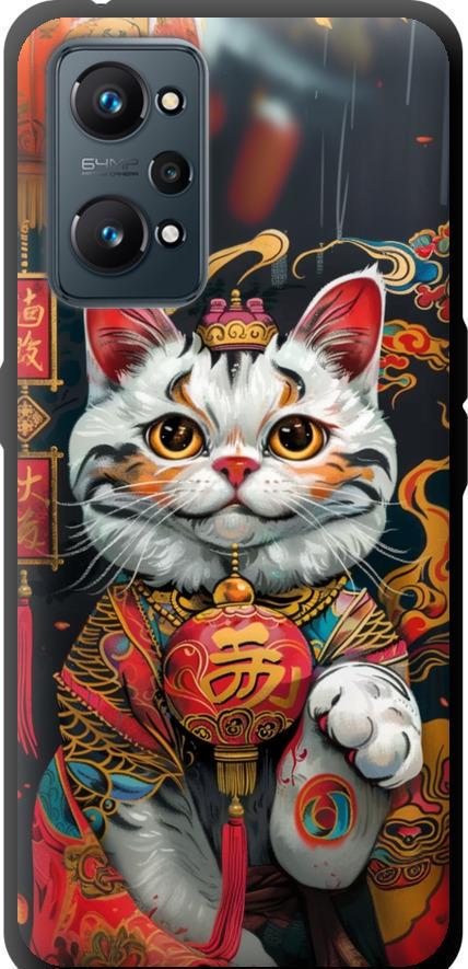 Чехол на Realme GT Neo 2 China Cat v2 (6135b-2489-42517) Чехол на Realme GT Neo 2 China Cat v2 (6135b-2489-42517)