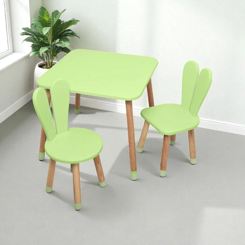 Детский столик и стульчики Зайчик Зеленый (1233861)