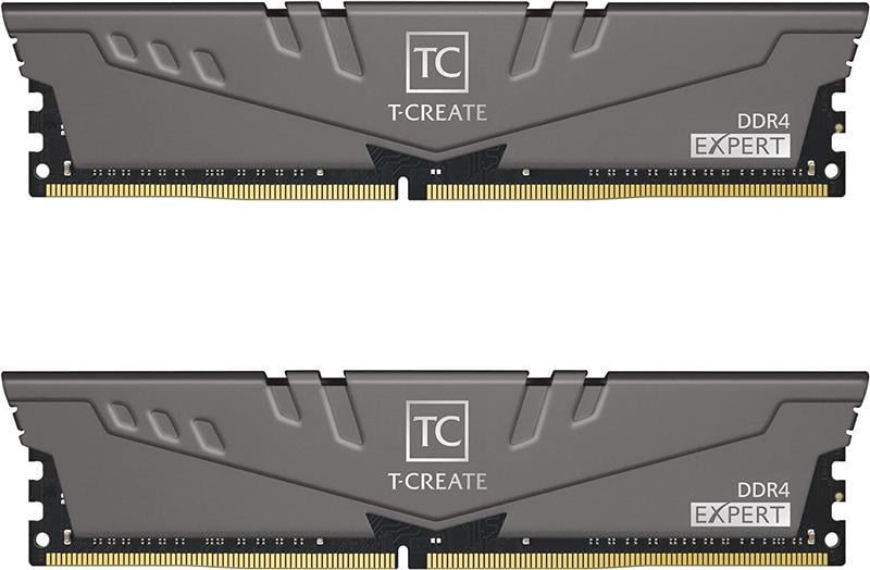 Оперативна пам'ять Team T-Create Expert DDR4 2x8GB/3200 Gray (TTCED416G3200HC16FDC01)