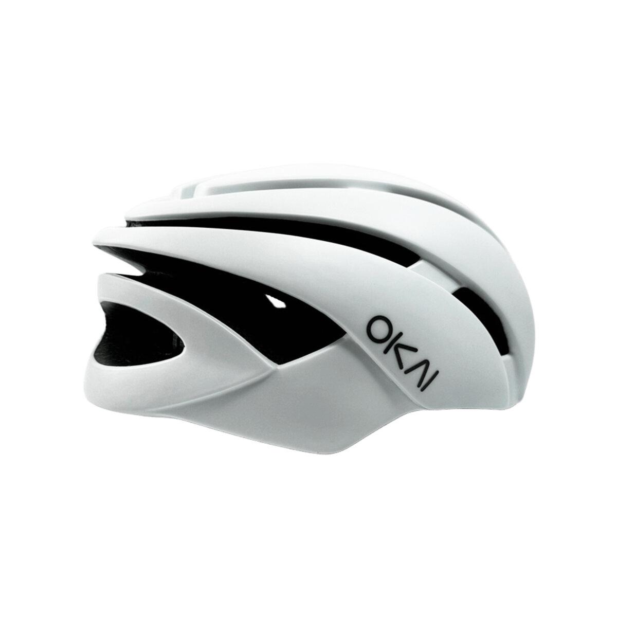 Спортивний шолом захисний OKAI L 56-62 см 260 г White (OKAIRH-LW) - фото 2