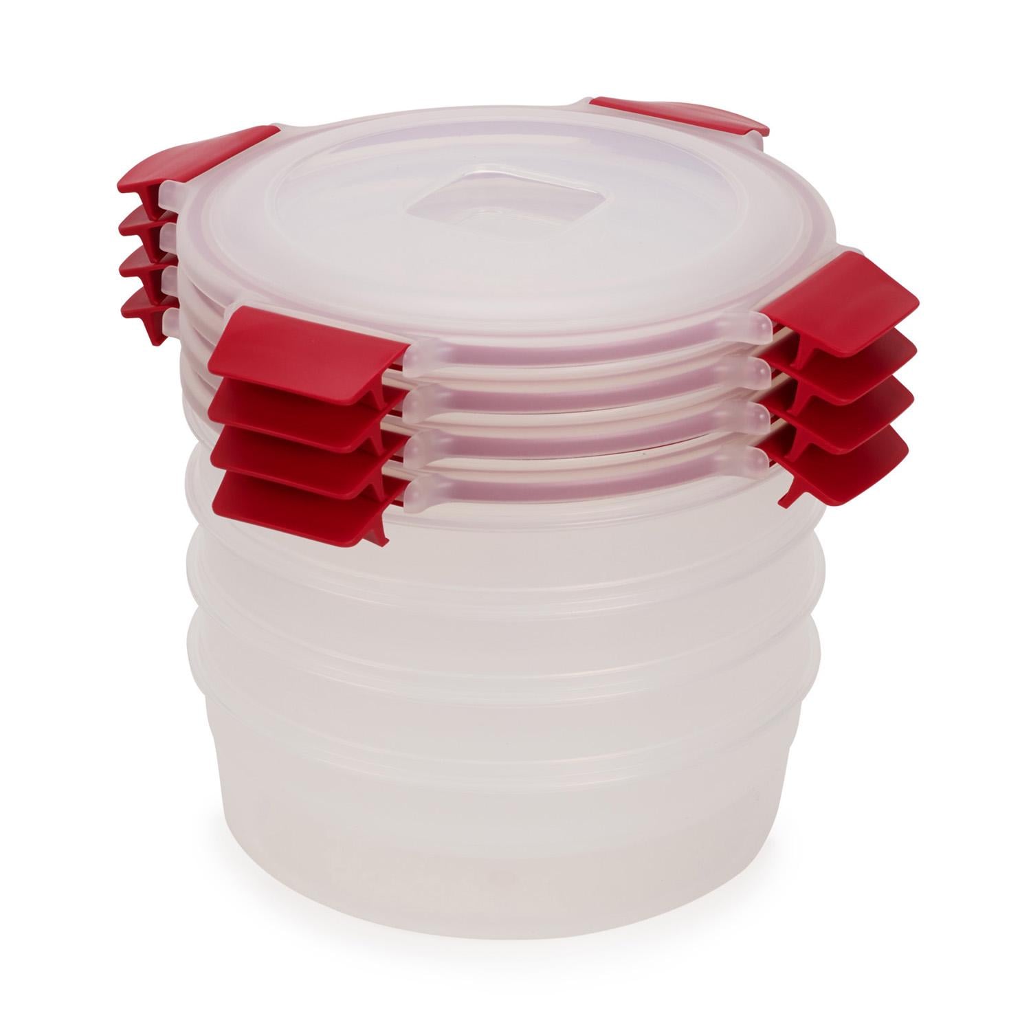 Набор пищевых контейнеров Joseph Joseph Nest Lock 1 л 4 шт. Red (1000012)
