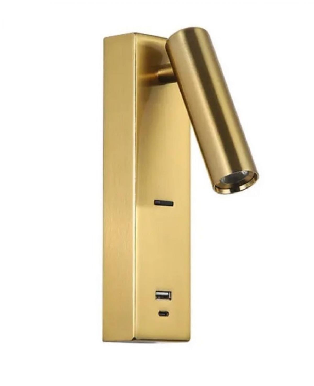 Бра Kloodi Deco WA-Porto 200 3K GD USB (11643296)