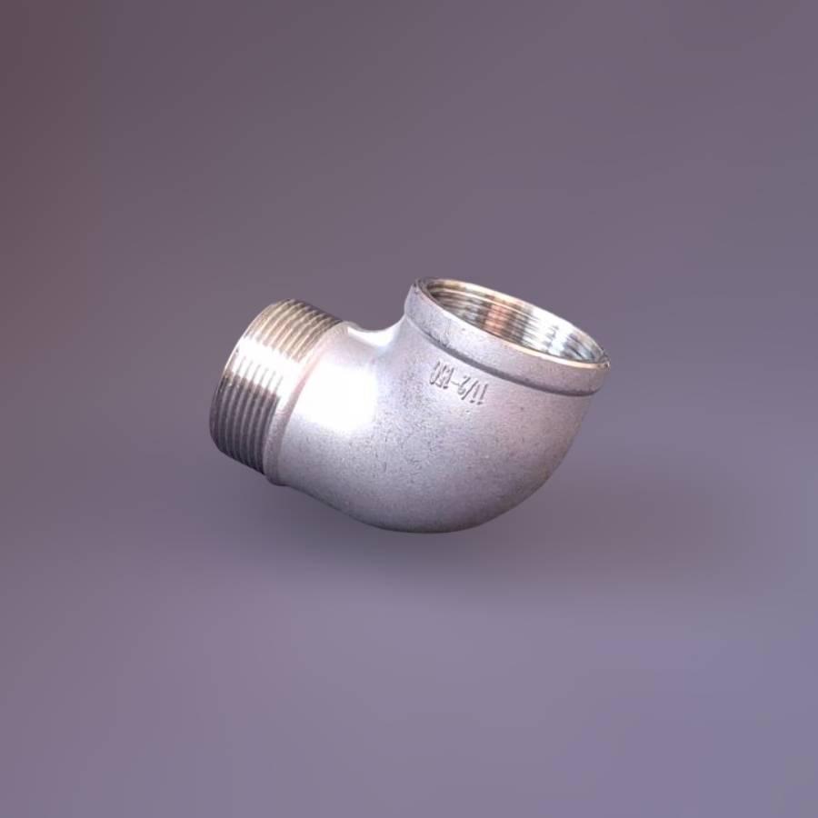 Відвід нержавіючий Ду40 ВН/ЗР 90° ISO 4144 EN 10241 DIN 2987 1-1/2" (29202983) - фото 2 Відвід нержавіючий Ду40 ВН/ЗР 90° ISO 4144 EN 10241 DIN 2987 1-1/2" (29202983) - фото 2