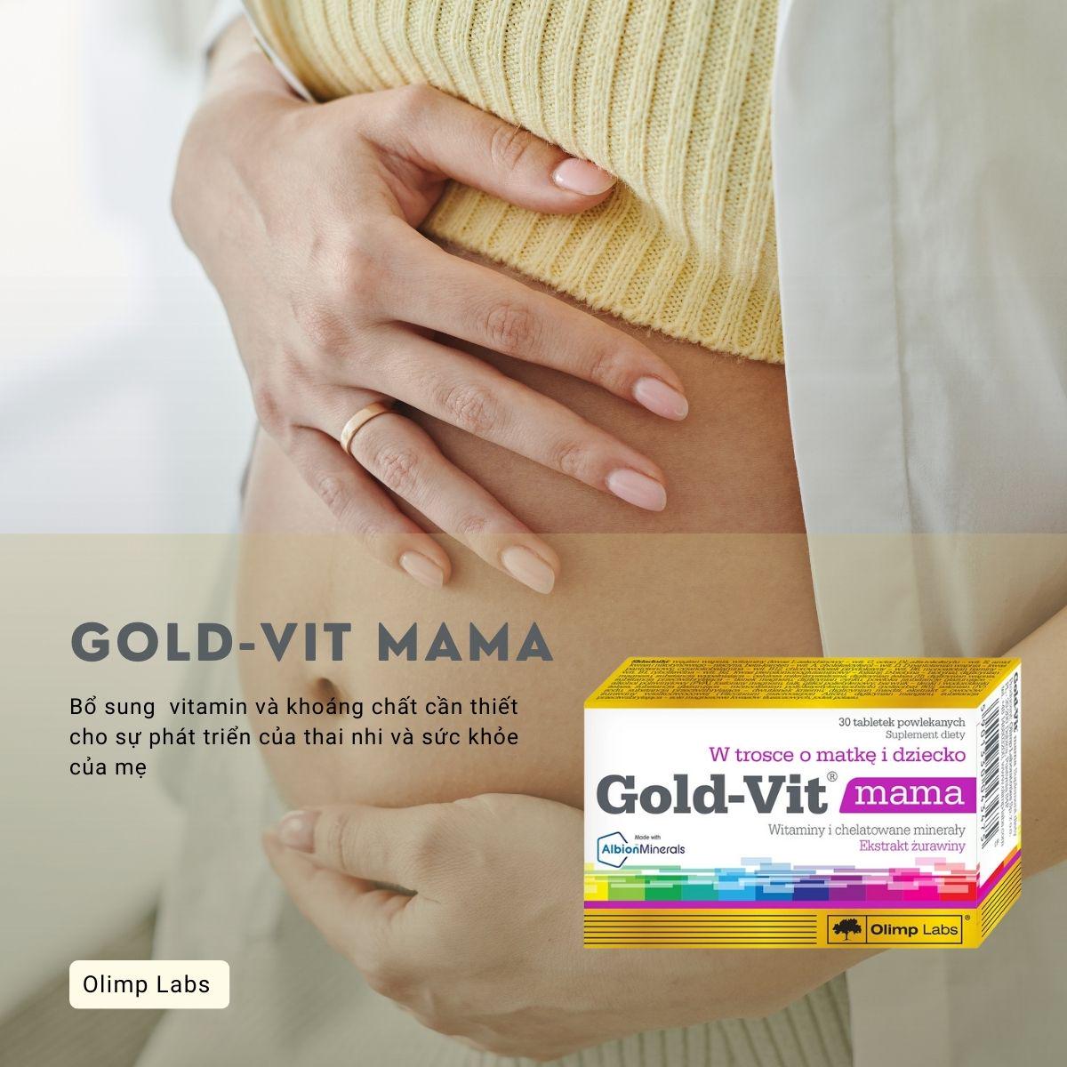 Вітаміни для мам Olimp Gold-Vit mama 30 таблеток - фото 2