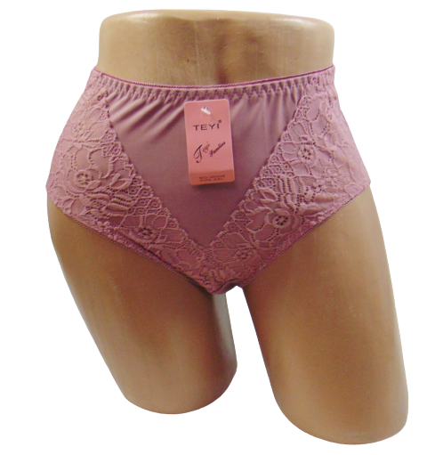 Трусы кружевные Teyi 30004 2XL Пудровый