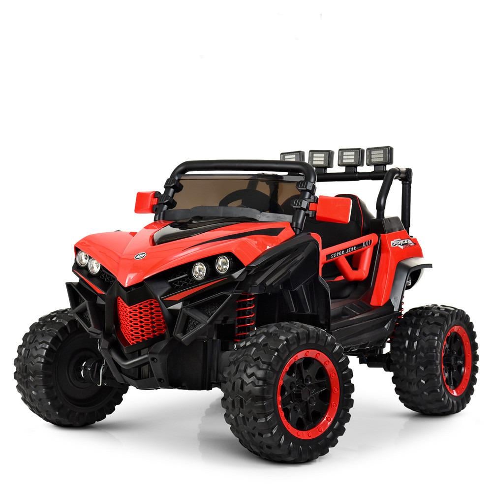 Детский электромобиль Bambi Racer Джип USB MP3 Красный (M 3804EBLR-3)