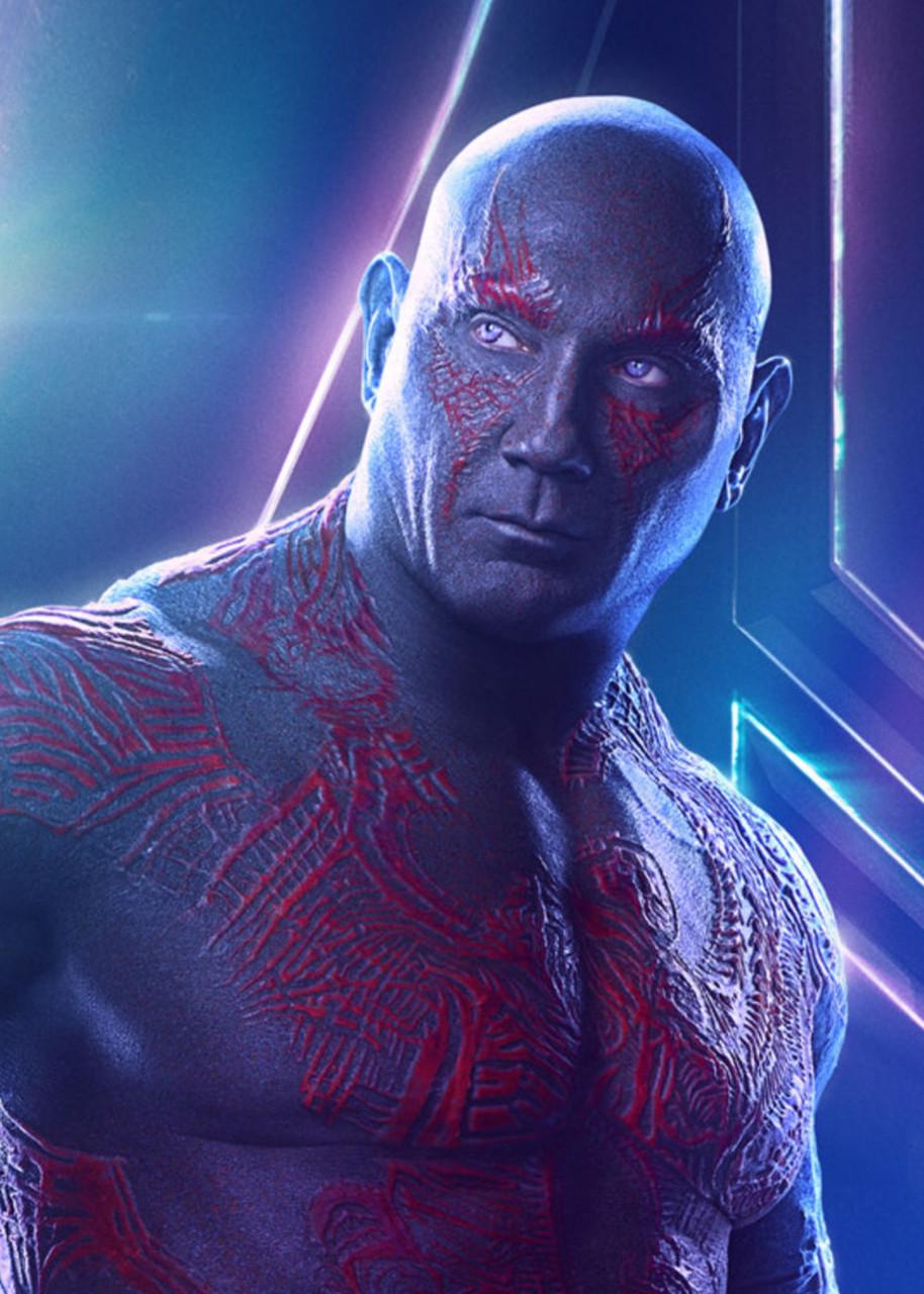 Картина постер Gee! Guardians of the Galaxy Стражи Галактики Дракс 40х60 см GG.09.090