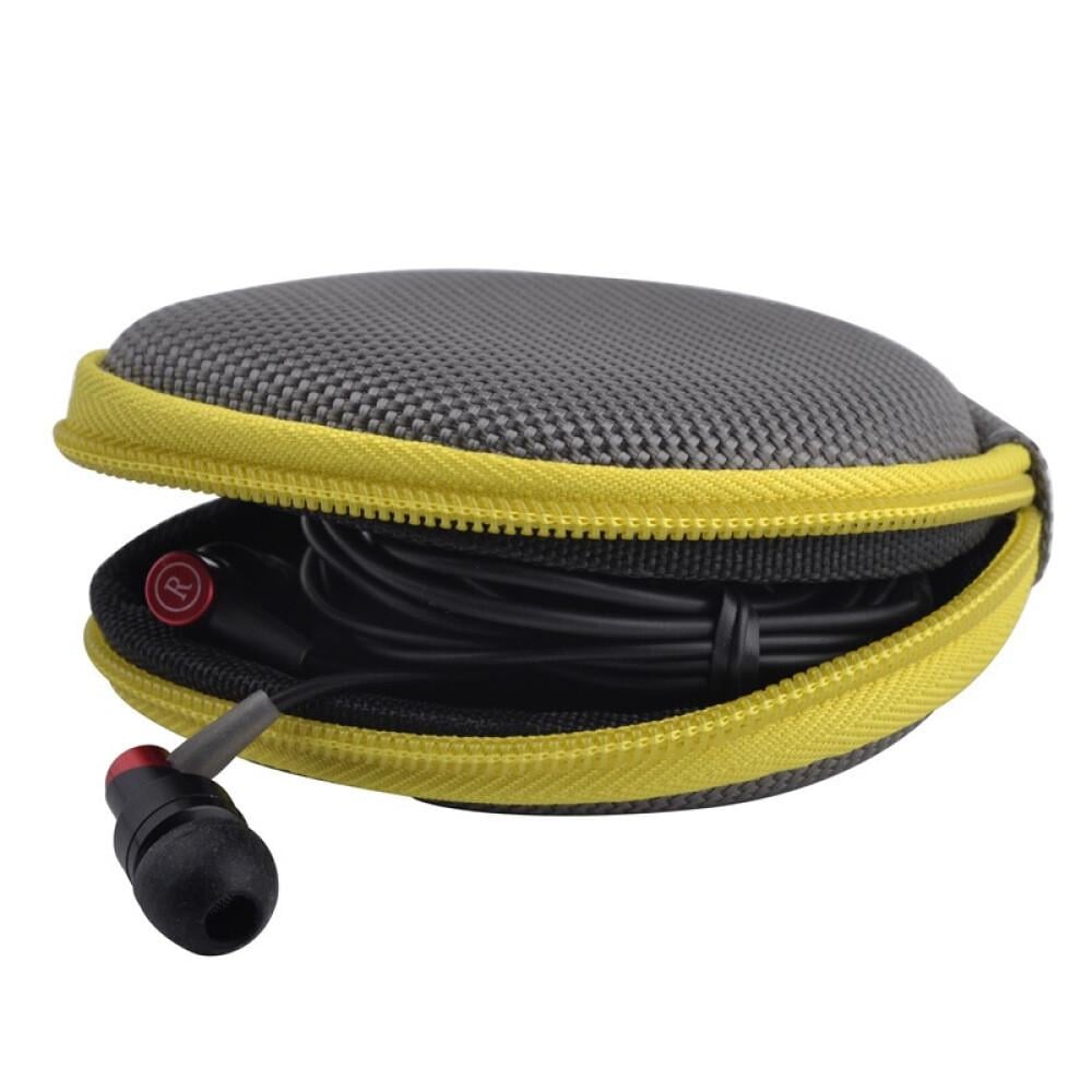 Кофр Sendio для хранения наушников/кабелей/карт памяти Желтый