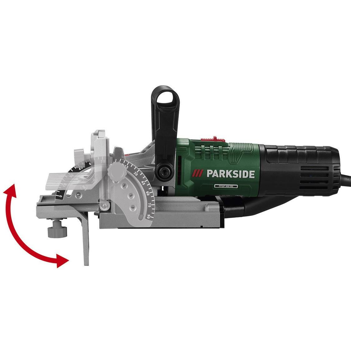 Фрезер ламельний PARKSIDE PFDF 900 B2 900 Вт з 6 налаштуваннями глибини - фото 6 Фрезер ламельний PARKSIDE PFDF 900 B2 900 Вт з 6 налаштуваннями глибини - фото 6