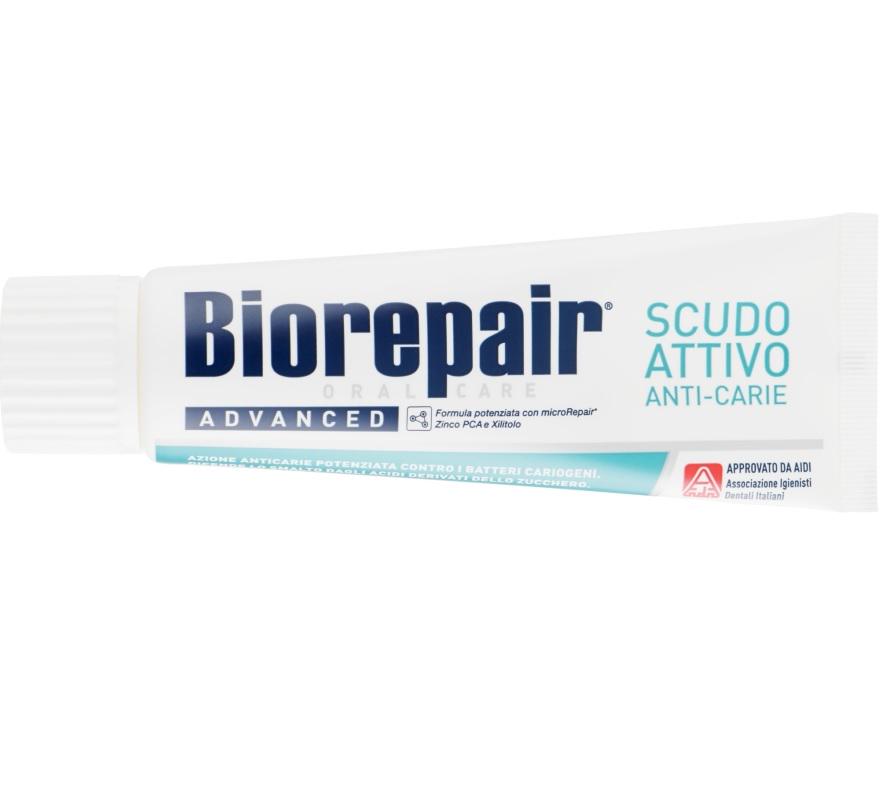 Зубна паста Ідеальний захист PRO Scudo Attivo Biorepair 75 мл (8017331064078) - фото 2