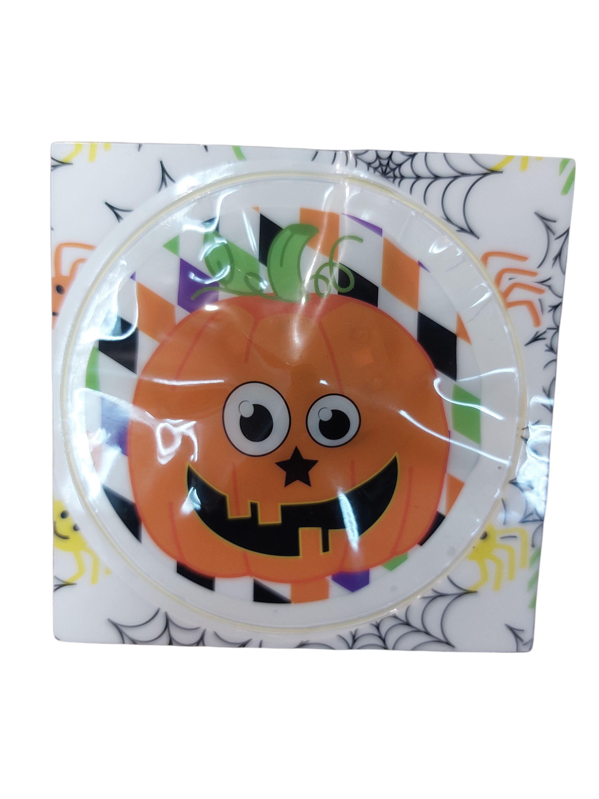 Наклейка для Хэллоуин Тыква 8 см Разноцветный (471010)