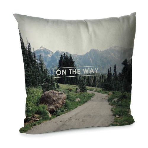 Подушка диванна з оксамиту On the way 45x45 см (45BP_ORG005)