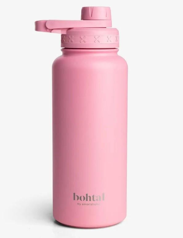 Бутылка для воды Smartshake Bohtal Insulated Sports Bottle 960 мл/32 oz Pink металлическая с двойной вакуумной изоляцией (11280101) Бутылка для воды Smartshake Bohtal Insulated Sports Bottle 960 мл/32 oz Pink металлическая с двойной вакуумной изоляцией (11280101)