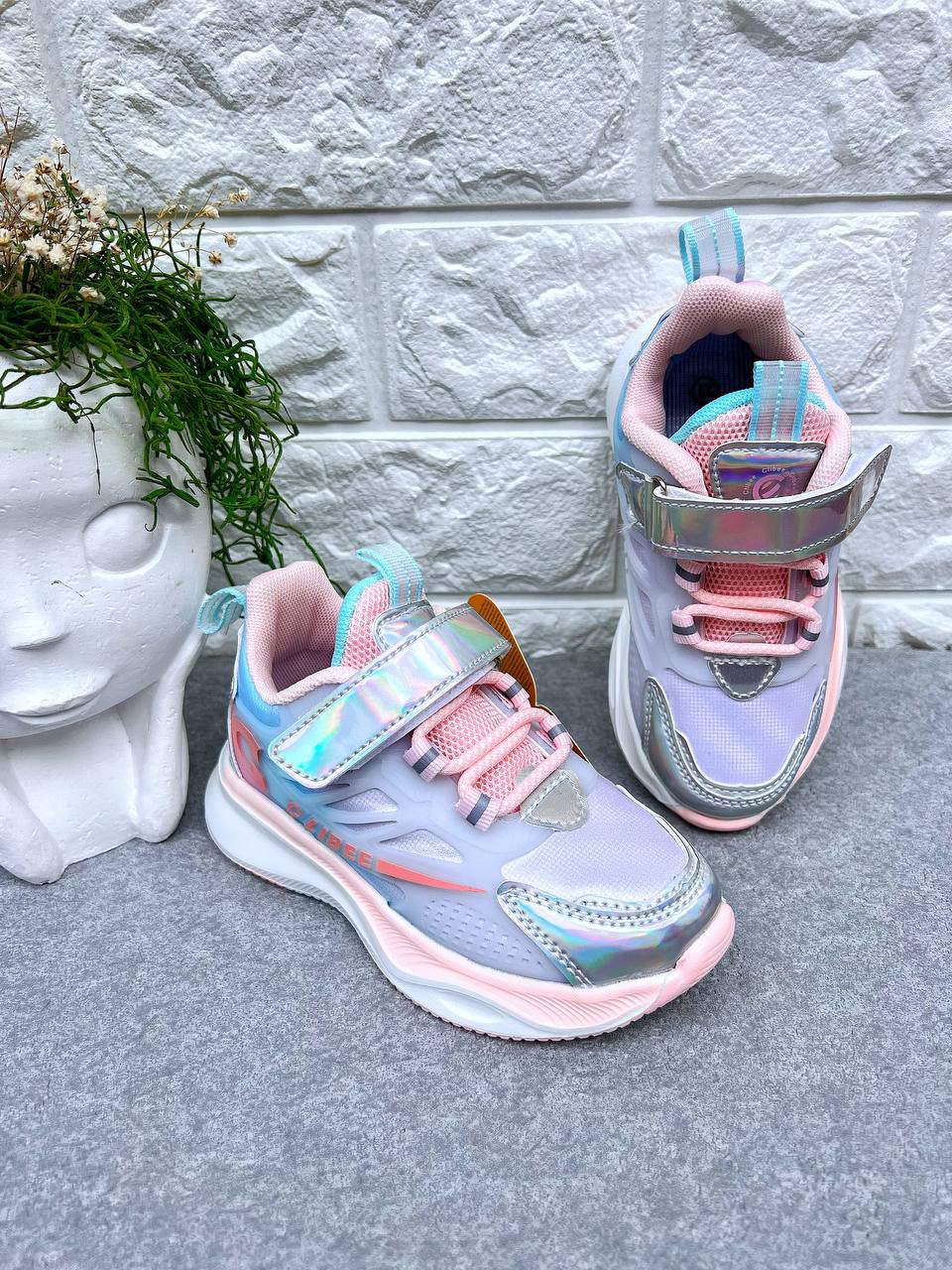 Кросівки для дівчинки Clibee 1399 р. 27 16,5 см Сірий (1399)