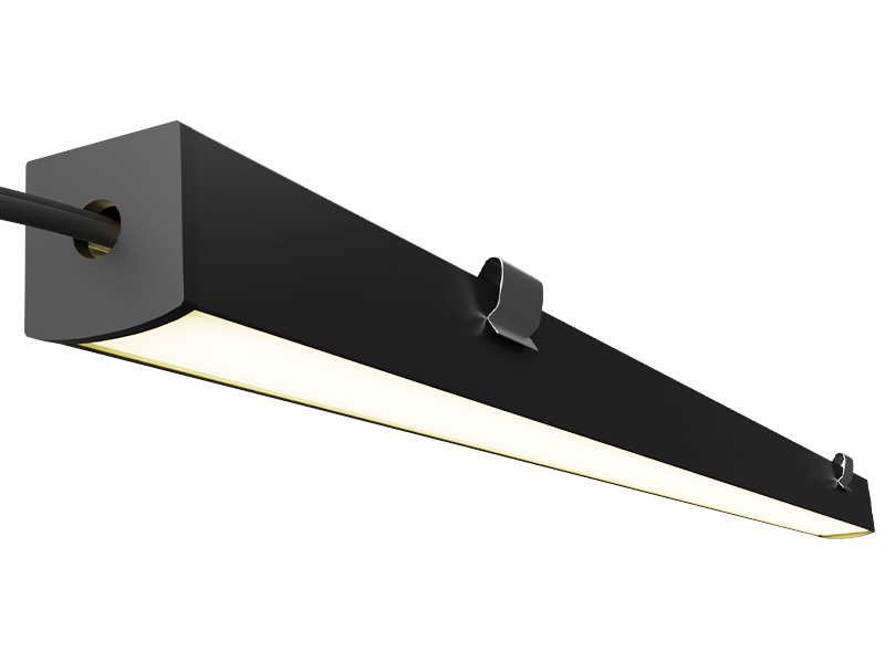 Светильник светодиодный накладной LEDUA N4-1-1000 линейный 220 В 9 Вт 1800 Лм 4000К Черный (6913)