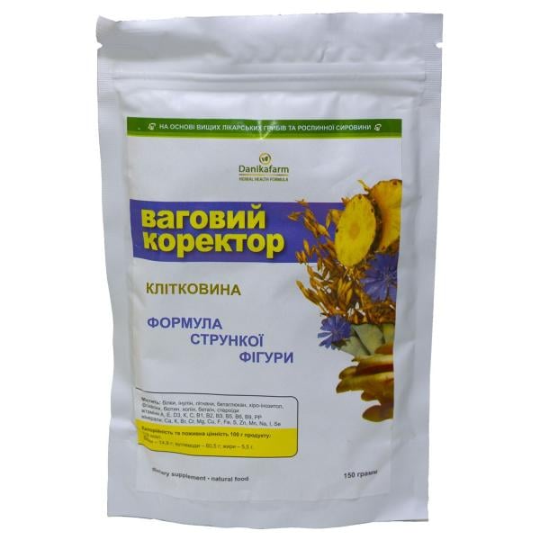 Клетчатка Danikafarm Весовой Корректор Клетчатка 150 г (000024664)