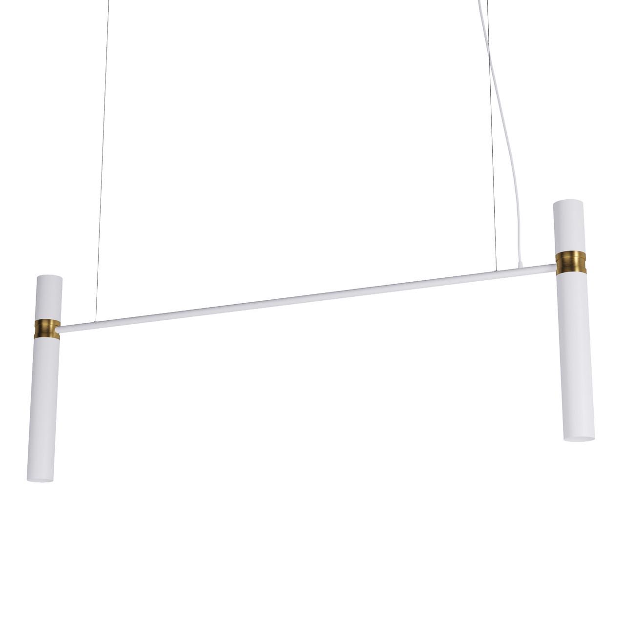 Люстра Pikart Lights Tube chandelier 150 см Золотой/Белый (5299)