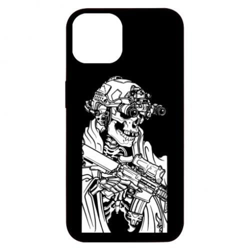 Чехол для iPhone 13 Череп снайпер