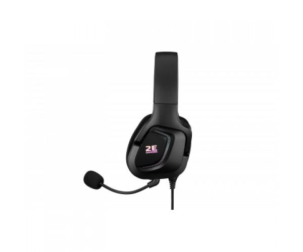 Наушники 2E HG340 RGB 3,5 мм Black (2E-HG340BK) - фото 6