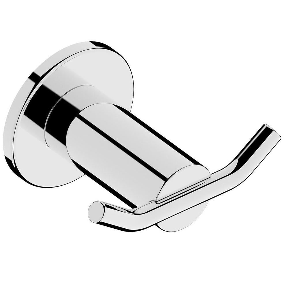 Гачок настінний Ferro Smile ASM06 подвійний Хром (247510)